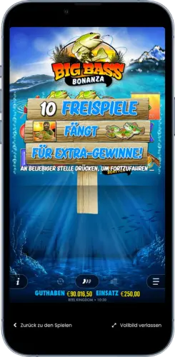 Big Bass Bonanza Freispiele Bonus